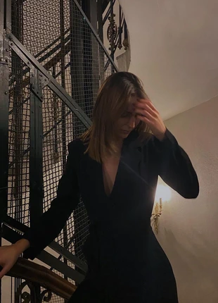 H&M Blazer Suit Jumpsuit Black, brand: H&M, condition: Very good, size: S / 36 / 8, €15.00, €16.45 includes Buyer Protection