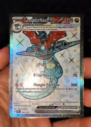 Lanssorien Ex 200/167 Fr Full Art, marke: Pokémon, zustand: Neu, 10,00 €, 11,20 € inklusive Vinted-Käuferschutz