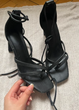 Lace Up Sandalen mit Absatz, marke: Z_code_Z, zustand: Gut, größe: 38, 4,00 €, 4,90 € inklusive Vinted-Käuferschutz