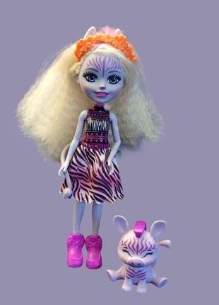 Poupée Enchantimals ZADIE zèbre et RAYURE son animal - T. Dès 4 ans, marque: Enchantimals, état: Très bon état, taille: Taille unique, 8,00 €, 9,10 € Protection acheteurs (Pro) incluse