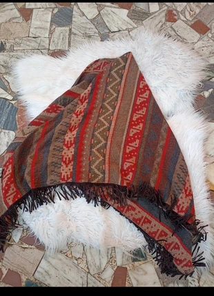 Poncho in lana, marca: Vintage, estado: Muy bueno, tamaño: Talla única, 9,50 €, 10,68 € Protección al comprador incluida