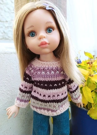 💜 Pull camaïeu de rose & violet – Paola Reina 🌸, marca: Paola Reina, estado: Muy bueno, tamaño: Talla única, 13,00 €, 14,35 € Protección al comprador Pro incluida