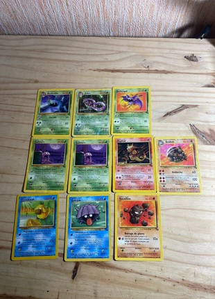 Lot de 10 carte wizard fossil ed2, marque: Pokémon, état: Bon état, 20,00 €, 21,70 € Protection acheteurs incluse
