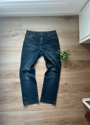 👖 Vaqueros Denim azul oscuro desgastado, marca: Vintage Denim, estado: Bueno, tamaño: S / 36 / 8, 7,00 €, 8,05 € Protección al comprador incluida