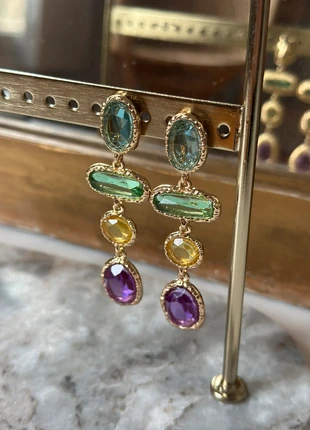 Boucles d’oreilles 💜, marca: Zara, estado: Nuevo sin etiquetas, 15,00 €, 16,45 € Protección al comprador incluida