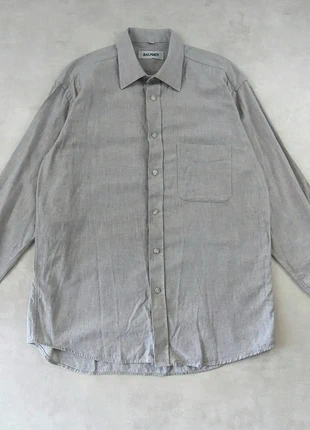Chemise Balmain Gris, marke: Balmain, zustand: Sehr gut, größe: L, 49,99 €, 53,19 € inklusive Vinted-Käuferschutz