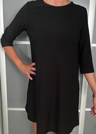 Robe noire manches 3/4 taille L Kiabi, marque: Kiabi, état: Très bon état, taille: L / 40 / 12, 4,00 €, 4,90 € Protection acheteurs incluse