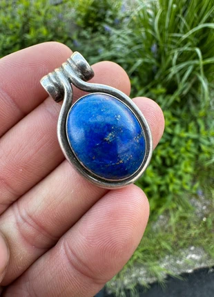 Lazuli Lapolis Silber Anhänger, marke: Vintage Dressing, zustand: Gut, 17,00 €, 18,55 € inklusive Vinted-Käuferschutz