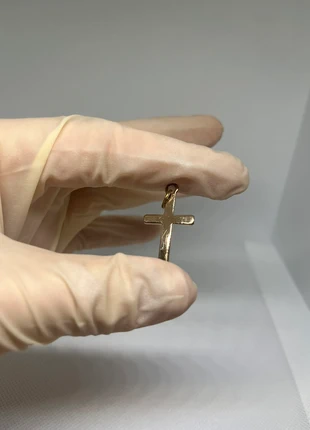 Y2k - Kettenanhänger goldenes Kreuz, marke: CHROME, zustand: Neu, 8,00 €, 8,60 € inklusive Vinted-Käuferschutz