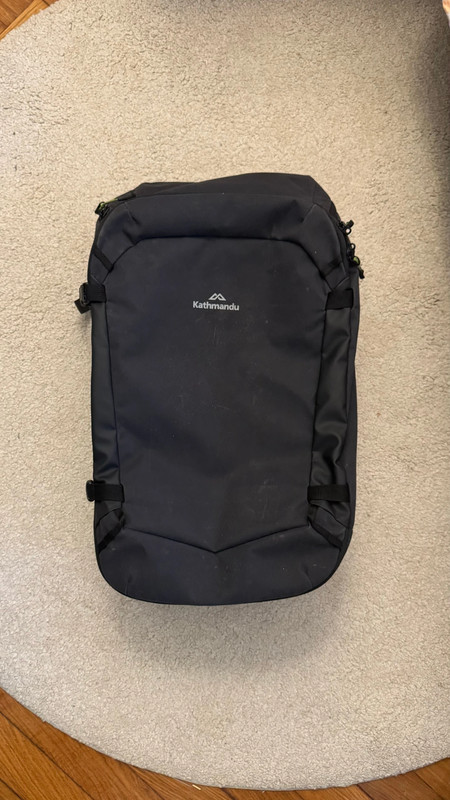 Kathmandu Litehaul 38L Black Backpack 1