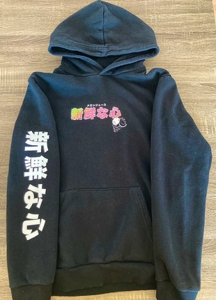 Sweat-shirt noir Bershka, marca: Bershka, estado: Muy bueno, tamaño: S, 30,00 €, 32,20 € Protección al comprador incluida