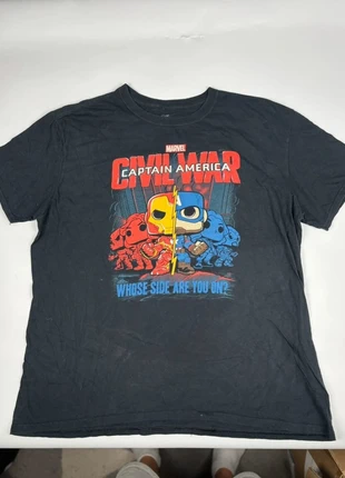 T shirt noir Marvel L, brand: Tendance, condition: Very good, size: L, €4.20, €5.11 includes Buyer Protection Pro