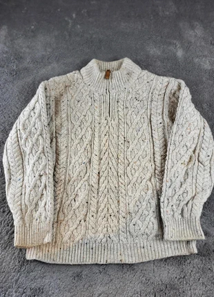 Pull irlandais 100 %Laine col 1/4 zip, brand: inis crafrs, condition: Very good, size: S, €45.00, €47.95 includes Buyer Protection Pro