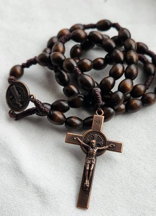 Wooden Rosary Beads 📿, condition: New without tags, £6.00, £7.00 includes Buyer Protection