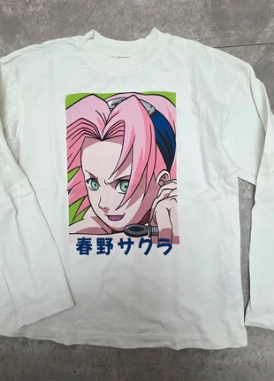 T-shirt manches longues Sakura, brand: H&M, condizioni: Ottime, taglia: 9 anni / 134 cm, €2.00, €2.80 include la Protezione acquisti