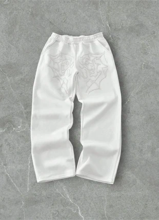 Pantalon Jogging Oversize/Baggy Blanc Homme Vintage Streetwear y2k - Taille M, marke: Vintage, zustand: Sehr gut, größe: M, 60,00 €, 63,70 € inklusive Vinted-Käuferschutz