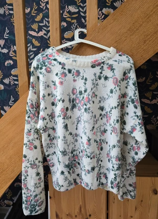 Pull à fleurs Promod 🌸, merk: Promod, staat: Heel goed, maat: XL / 42 / 14, € 15,00, € 16,45 inclusief Kopersbescherming