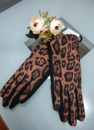 Guanti leopardati, morbidi, marca: leopardati, estado: Muy bueno, tamaño: M, 7,50 €, 8,58 € Protección al comprador incluida