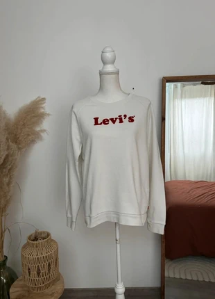 Sweat Levi’s blanc logo rouge taille S, marque: Levi's, état: Très bon état, taille: S / 36 / 8, 20,00 €, 21,70 € Protection acheteurs incluse
