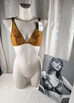 Simone Pérèle soutiengorge triangle miel dentelle 85B avec armature, marca: Simone Pérèle, estado: Nuevo con etiquetas, tamaño: 85B, 29,90 €, 32,10 € Protección al comprador Pro incluida