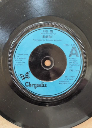 Blondie / Giorgio Moroder Call me 7" single, condition: Very good, £21.50, £23.28 includes Buyer Protection
