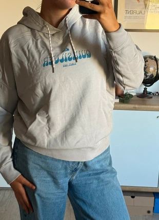 Sweat à capuche quicksilver bleu/gris, brand: Quiksilver, condition: Very good, size: XL / 42 / 14, €25.00, €26.95 includes Buyer Protection