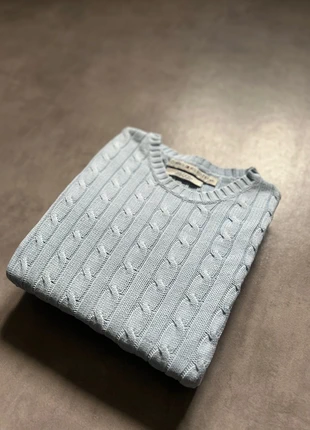 Pull torsade Tommy Hilfiger bleu clair taille S, marque: Tommy Hilfiger, état: Très bon état, taille: S / 36 / 8, 20,00 €, 21,70 € Protection acheteurs incluse