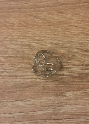 Bague Fleur Argentée - Bijoux Vintage, marca: CHROME, estado: Nuevo sin etiquetas, tamaño: Ajustable, 6,50 €, 7,53 € Protección al comprador incluida