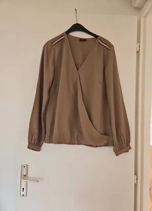 Blouse kaki T.42, marque: Bodyflirt, état: Très bon état, taille: XL / 42 / 14, 6,00 €, 7,00 € Protection acheteurs incluse