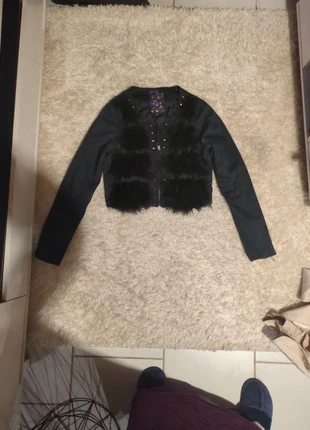 Petite veste friperie originale, marque: Jennyfer, état: Satisfaisant, taille: M / 38 / 10, 1,00 €, 1,75 € Protection acheteurs incluse