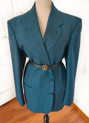 Veste en laine Vintage blazer 40 42 bleue grise rayé, marque: Vintage, état: Très bon état, taille: L / 40 / 12, 69,99 €, 74,19 € Protection acheteurs (Pro) incluse