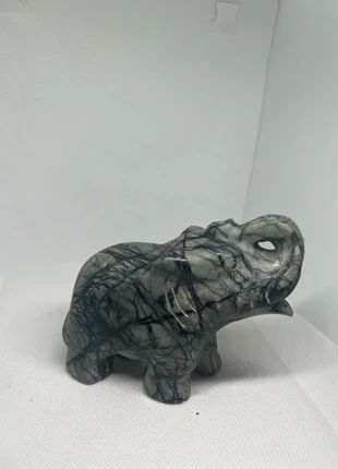 Picasso jaspis olifant 🐘, merk: edelstenen, staat: Nieuw zonder prijskaartje, € 34,95, € 37,40 inclusief Kopersbescherming