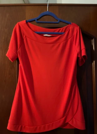 Maglia elegante rossa donna Kisha, marke: Kisha, zustand: Sehr gut, größe: XL / 42 / 14, 3,00 €, 3,85 € inklusive Vinted-Käuferschutz