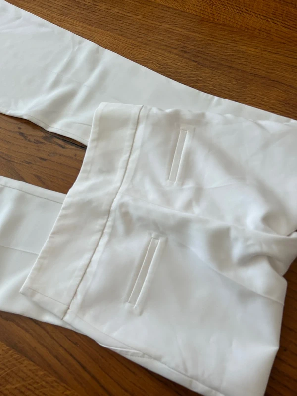 Pantalon blanc avec doublure - photo numéro 2
