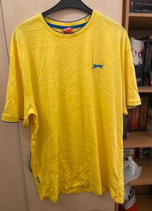 T-shirt Slazenger Jaune vif, marque: Slazenger, état: Très bon état, taille: XXXL, 2,00 €, 2,80 € Protection acheteurs incluse