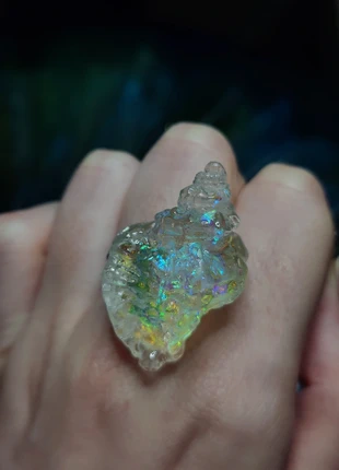 Anillo caracola holografica, marque: MERMAID, état: Neuf sans étiquette, taille: Ajustable, 6,00 €, 7,00 € Protection acheteurs incluse