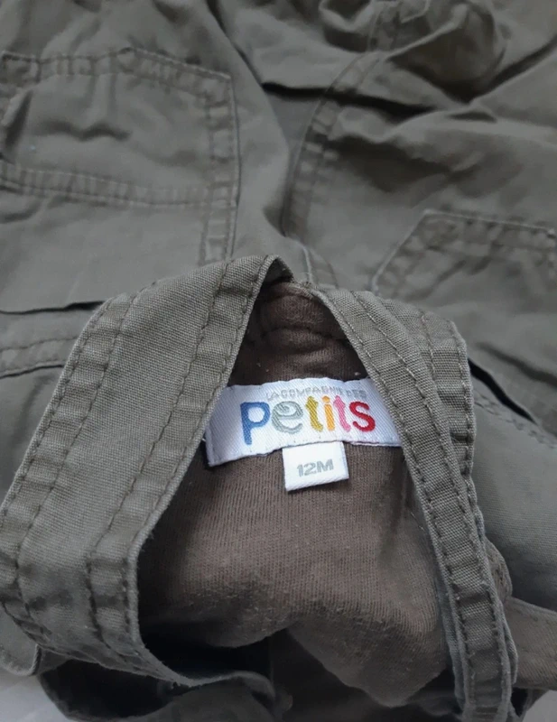 Tenue salopette et body col roulé 12 mois - photo numéro 6