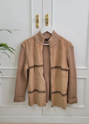 Chaqueta de piel y lana de Cortefiel, merk: Cortefiel, staat: Heel goed, maat: M / 38 / 10, € 7,00, € 8,05 inclusief Kopersbescherming