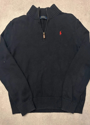 Pull half-zip Ralph Lauren | Taille S | Bleu marine, brand: Polo Ralph Lauren, condizioni: Ottime, taglia: S, €70.00, €74.20 include la Protezione acquisti