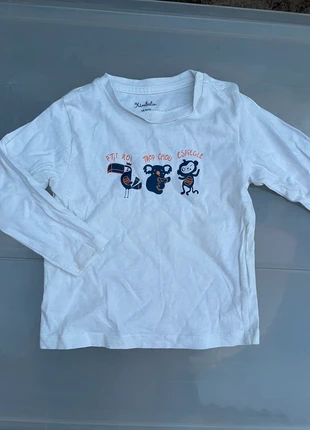 Tshirt manche longues, brand: Kimbaloo, condition: Very good, size: 12-18 months / 80 cm, €1.00, €1.75 includes Buyer Protection