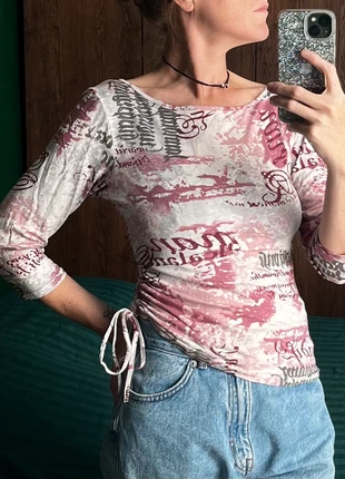 T-shirt imprimé y2k rose T.38/40, marque: y2k, état: Très bon état, taille: M / 38 / 10, 13,00 €, 14,35 € Protection acheteurs (Pro) incluse