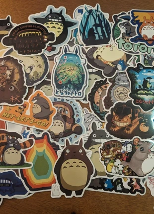 Lot d'autocollants Totoro, marke: Studio Ghibli, zustand: Neu, 8,00 €, 9,10 € inklusive Vinted-Käuferschutz