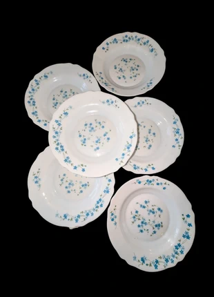 Assiettes Arcopal Myosotis, brand: Arcopal, condition: Very good, €15.50, €16.98 includes Buyer Protection