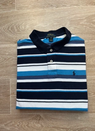 Polo Ralph Lauren rayé bleu taille M, marque: Ralph Lauren, état: Très bon état, taille: M, 19,00 €, 20,65 € Protection acheteurs incluse