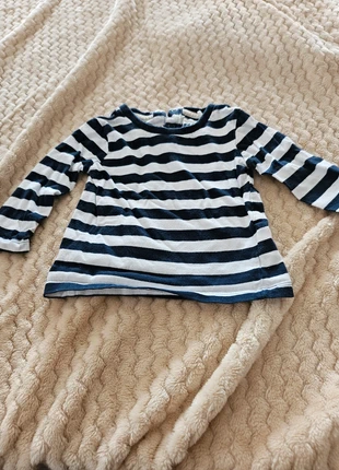 T shirt manches longues 6mois, marke: Mes Petits Cailloux, zustand: Sehr gut, größe: 6-9 Monate / 68, 1,00 €, 1,75 € inklusive Vinted-Käuferschutz
