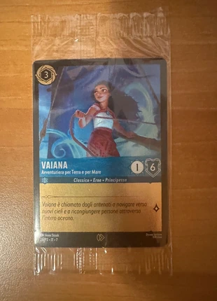 Promo Lorcana Vaiana, marke: lorcana, zustand: Neu, mit Etikett, 5,00 €, 5,95 € inklusive Vinted-Käuferschutz