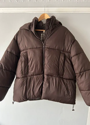 Large Brown Puffer Coat, brand: F&F, condition: Very good, size: L / 12, £5.00, £5.95 includes Buyer Protection
