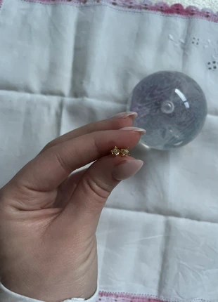 Boucles d'oreilles fleur/trefle 3,5 mm, marca: sans marque, estado: Novo sem etiquetas, €20.00, €21.70 inclui Proteção do Comprador