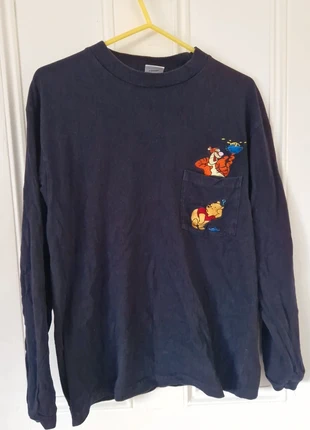 Winnie the Pooh Navy long sleeved top, brand: Disney, condition: Very good, size: S / 8, £12.00, £13.30 includes Buyer Protection