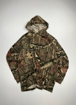 Realtree Top Mens XXL Camo Mossy Oak Long Sleeve Hooded Lightweight Pullover Shirt, brand: MOSSY OAK, condition: Good, size: XXL, £14.50, £15.93 includes Buyer Protection
